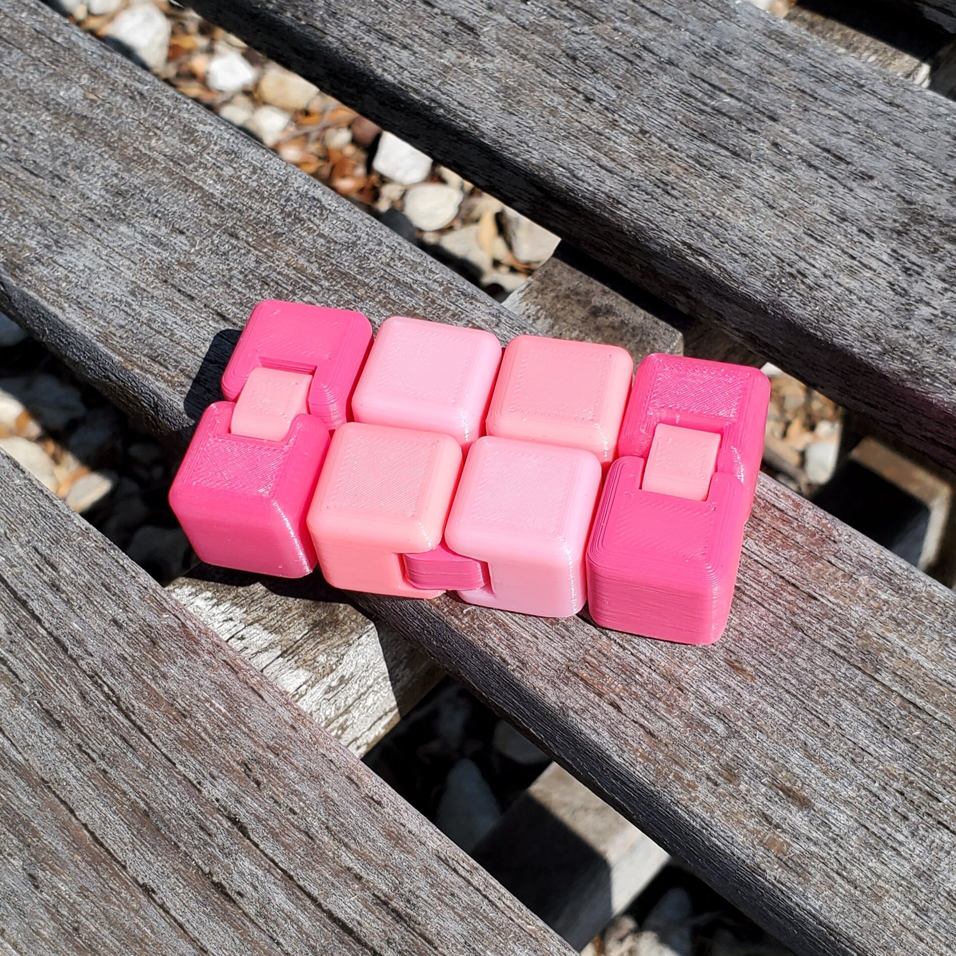 Pink Infinity Cube Fidget Infinity Cube - LOVE PINK Edition - Etsy UK