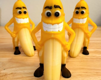 Banana Man Pen or Coin Stand - Etsy