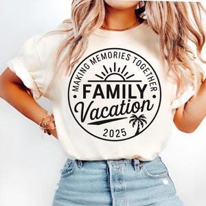 Family Vacation 2025 SVG PNG, Family Trip SVG, Family Beach Trip svg, Family Vacation Shirt svg, vacation svg, travel, Family Cruise, Cricut