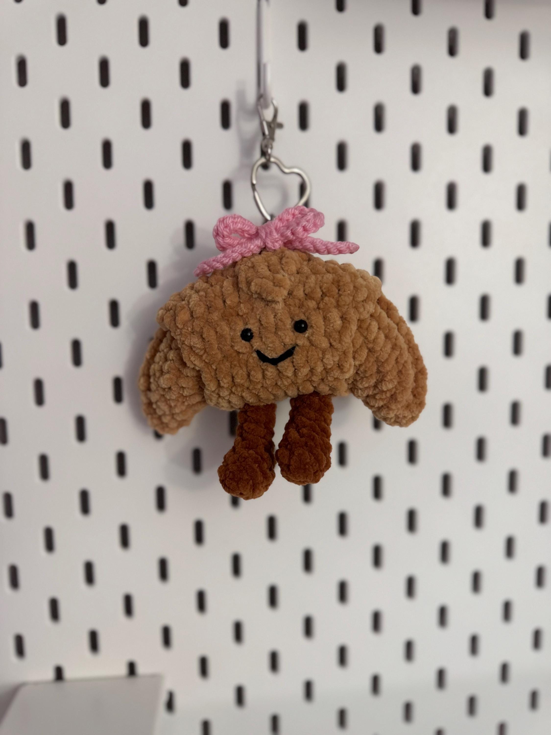 Evadollina Sleutelhanger Aesthetic, Keychain Cute, Bruine