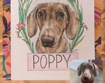 Custom A5 Pet Portrait