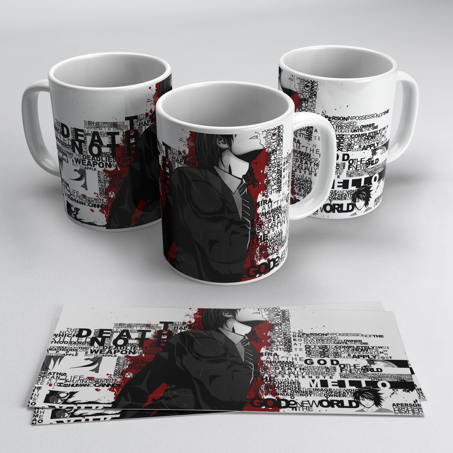 10 sublimation stencils for mugs anime mug stencil 11oz anime Etsy