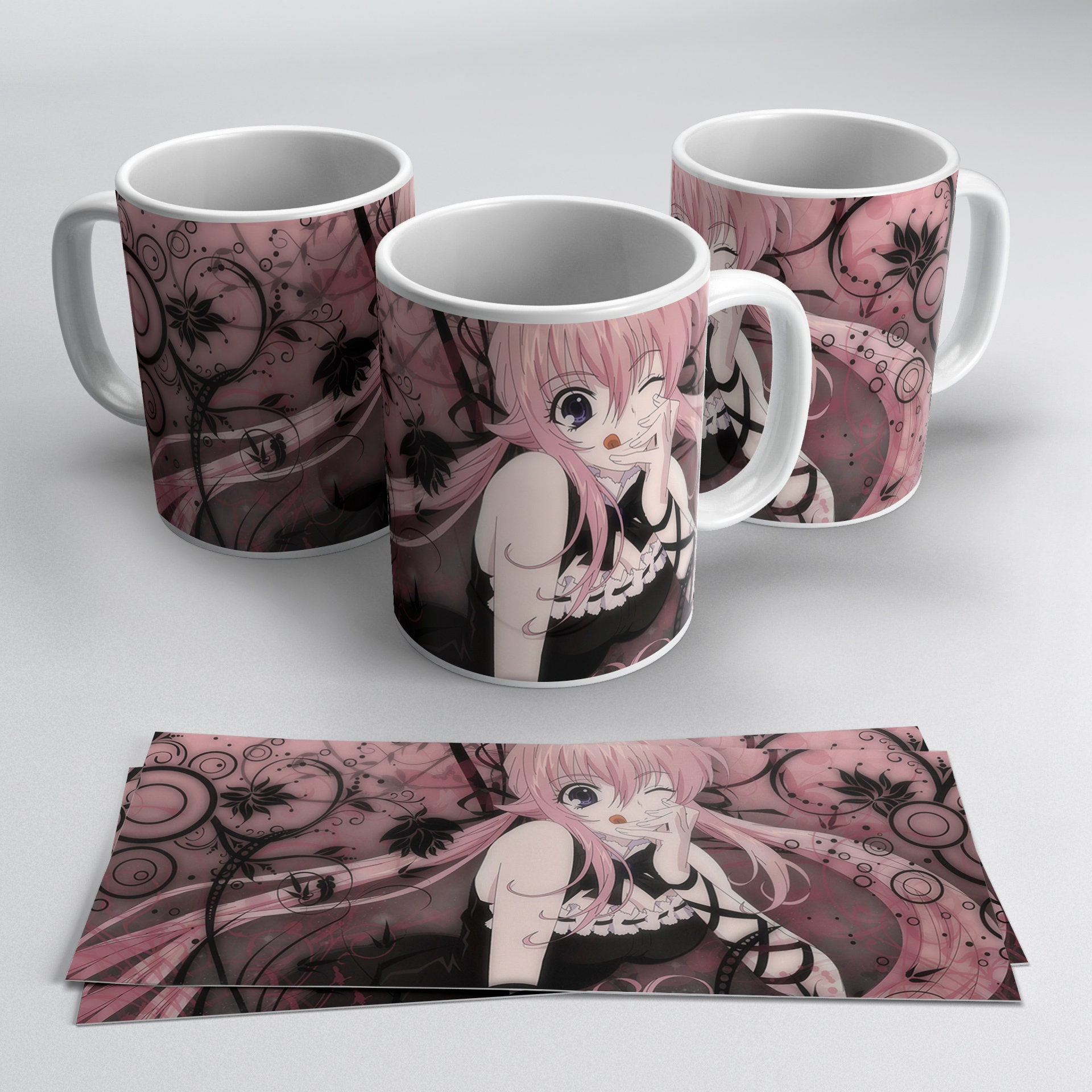Anime Sublimation Design Sublimation Template Anime Mug - Etsy