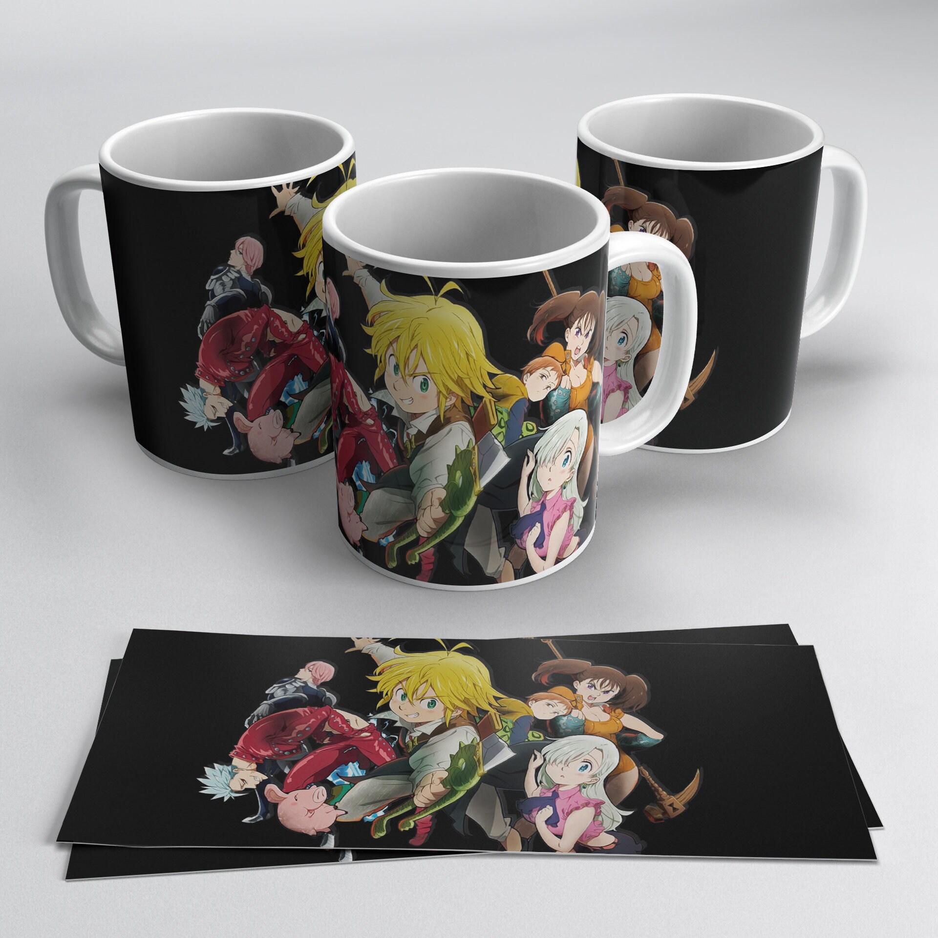 Anime Sublimation Design Sublimation Template Anime Mug - Etsy