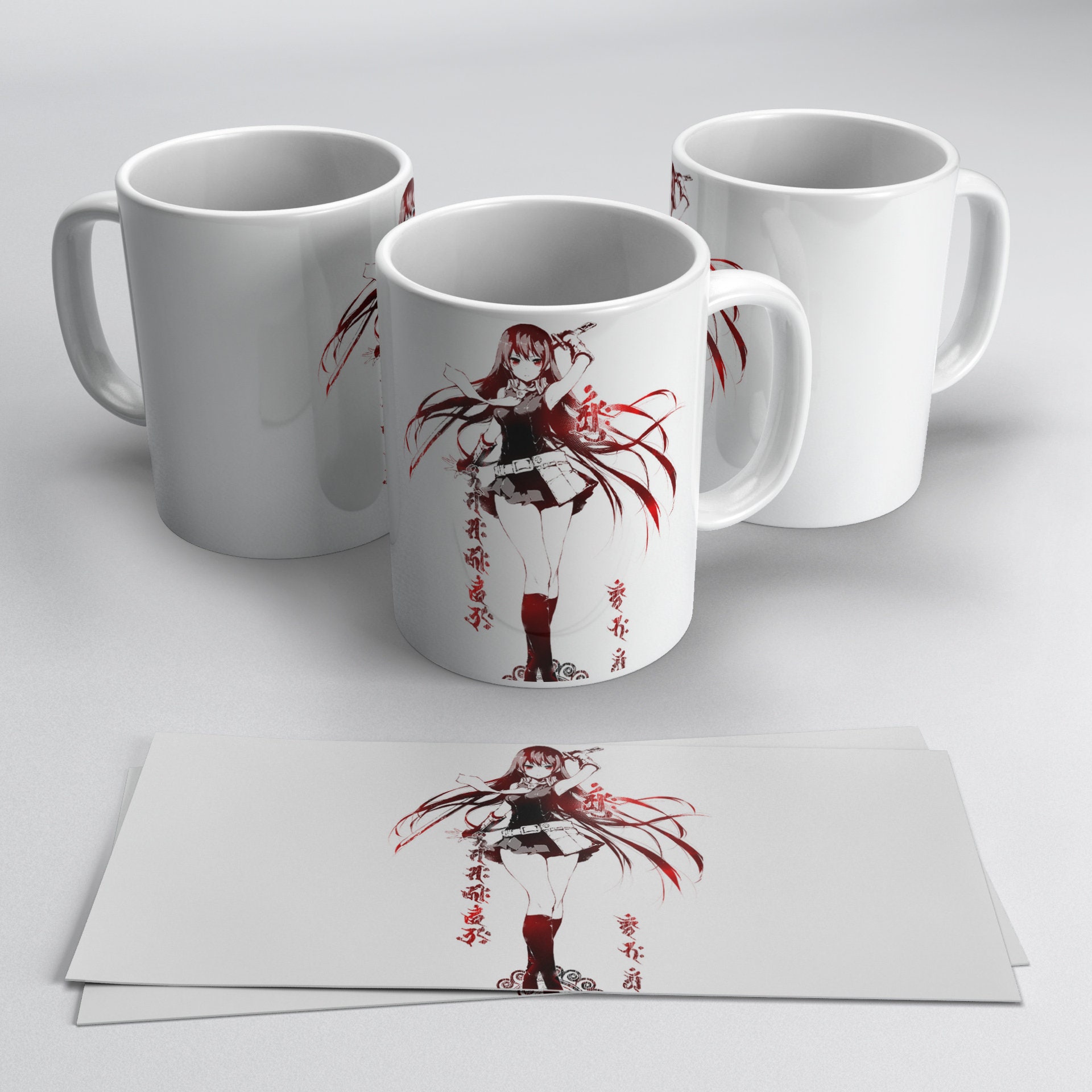 Anime Sublimation Design Sublimation Template Anime Mug - Etsy