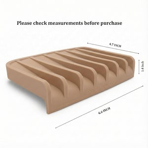 Silicone Sponge Holder| Self Draining Soap Tray| Kitchen Sink Organizer| Faucet Splash Catcher image 2