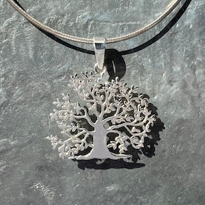 Tree of life pendant - silver tree of life pendant