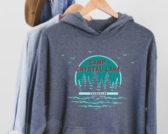 Camp Crystal Lake Counselor Hoodie,Jason Halloween Shirt,Jason Shirt,Horror Movie Shirt,Scary Movie Shirt,The 13th Shirt,Horror Movie