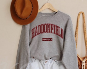 Vintage Halloween Sweatshirt,Haddonfield Illinois Shirt,Haddonfield High Class of 1978,Halloween Shirt,Spooky Season,Scary Movie Lover