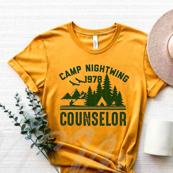 Camp Nightwing Shirt,Shadyside,Sunnyvale,Halloween Shirt,Horror Movie Shirt,Scary Movie Shirt,Fall T-Shirt,Crime,Horror Graphic Tee