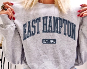 The Hamptons New York Sweatshirt,East Hampton NY Unisex Shirt,Hamptons NY Shirt,Hamptons Long Island,Hamptons Gift,Hamptons Souvenir