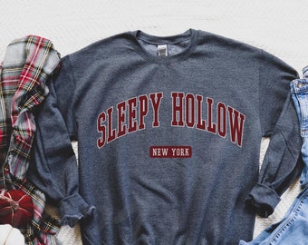 Sleepy Hollow New York Sweatshirt,Headless Horseman,Dead and Breakfast,American Gothic,Spooky Fall Shirt,Scary Movie Tee,Halloween Shirt