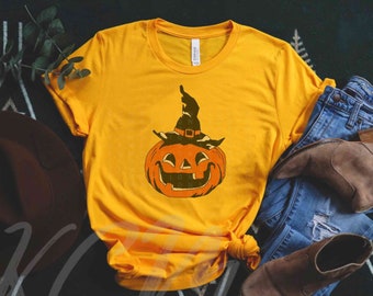 Vintage Retro Halloween T-shirt,Pumpkin Face Shirt,Jack-O-Lantern Shirt,Women's Halloween Shirt,Halloween Party Shirt,Jack O Lantern Pumpkin