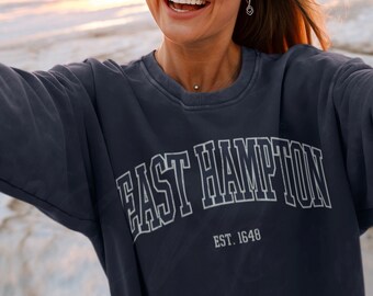 The Hamptons New York Sweatshirt,East Hampton NY Unisex Shirt,Hamptons NY Shirt,Hamptons Long Island,Hamptons Gift,Hamptons Souvenir