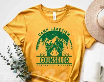 Custom Camp Counselor Shirt,Personalized Camp Counselor Shirt,Camping shirts for Family Friends,Summer Camp Shirts Camping Trip,Matching