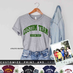 Custom Team Spirit Shirt,Custom Mascot Shirt,Custom School Shirt,Team Mascot,School Spirit,Football Mom,Personalized Baseball,Softball