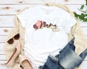 Floral Nana Shirt,Nana Shirt,Nana T-Shirt,Nana Tee,Cute Nana Shirt,Gift for Nana,Grandma Gift,Grandmother Shirt,Grandma Tee,Mothers Day Gift