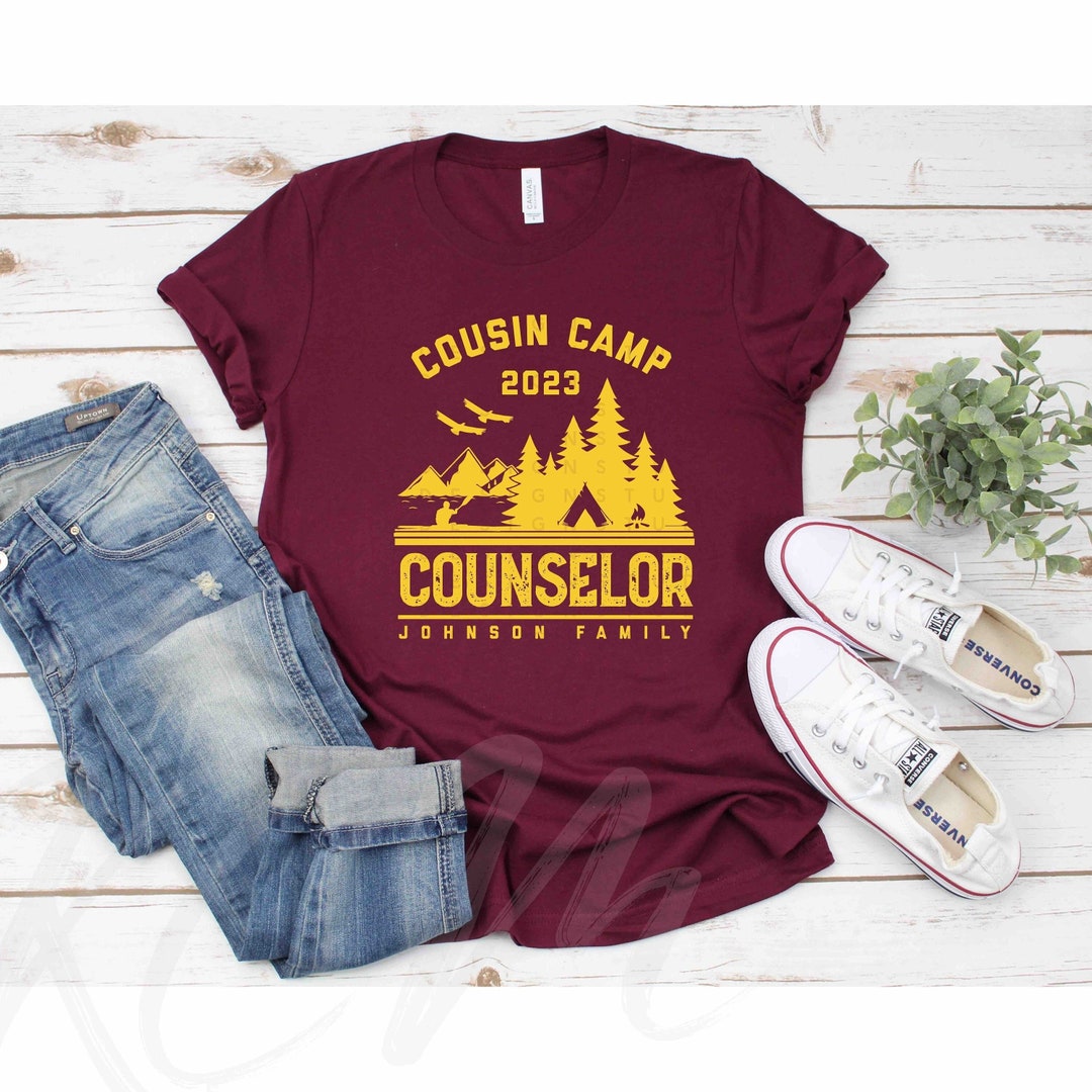 Custom Cousin Camp Shirt,personalized Cousin Crew Shirt,cousin Lake ...