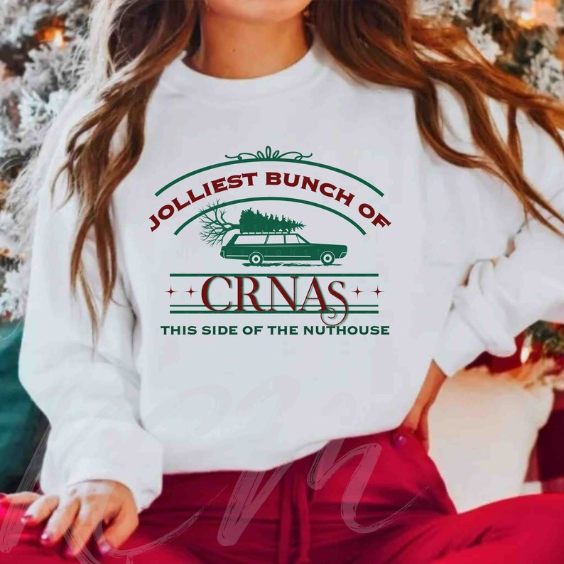 Jolliest Bunch of Nurses This Side of the Nut Housechristmas - Etsy