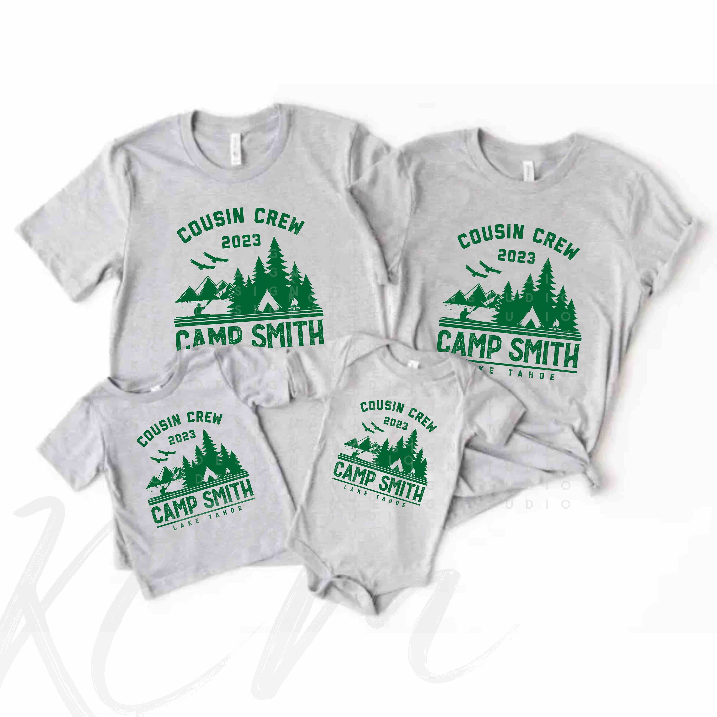 Custom Cousin Camp Shirt,personalized Cousin Crew Shirt,cousin Lake ...