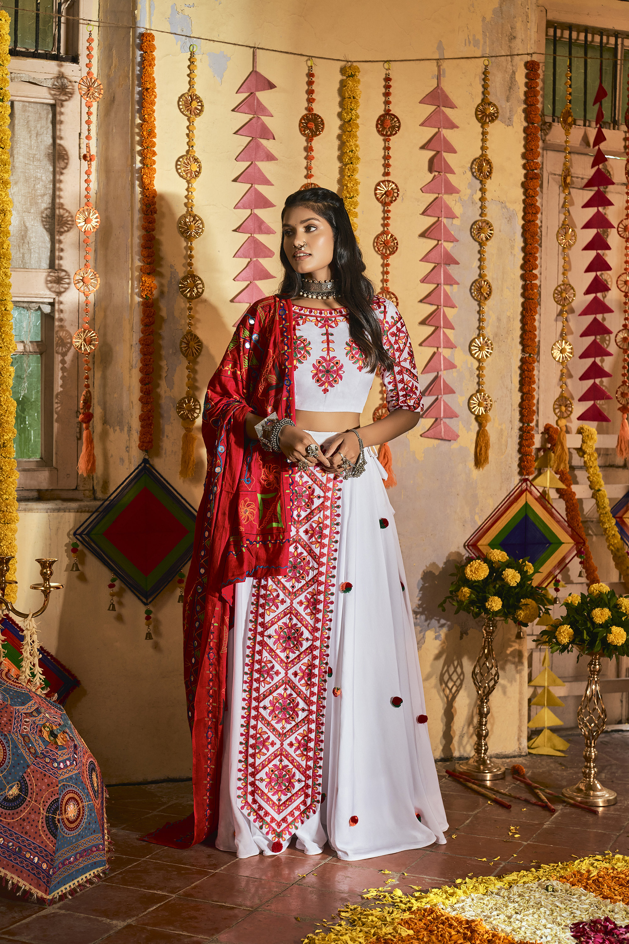 Dandiya lehenga deals online