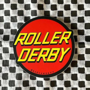 Roller Derby Sticker