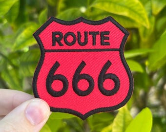 Route 666 Bügelbild