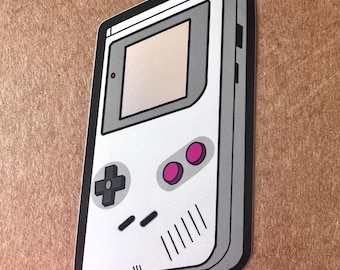 Gameboy Sticker: Matte Spiegelfolie - Retro Gaming