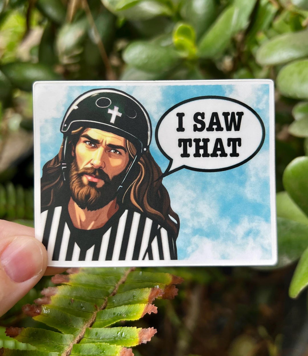 Refferee Stickers Jesus Roller Derby Referee Sticker - Etsy