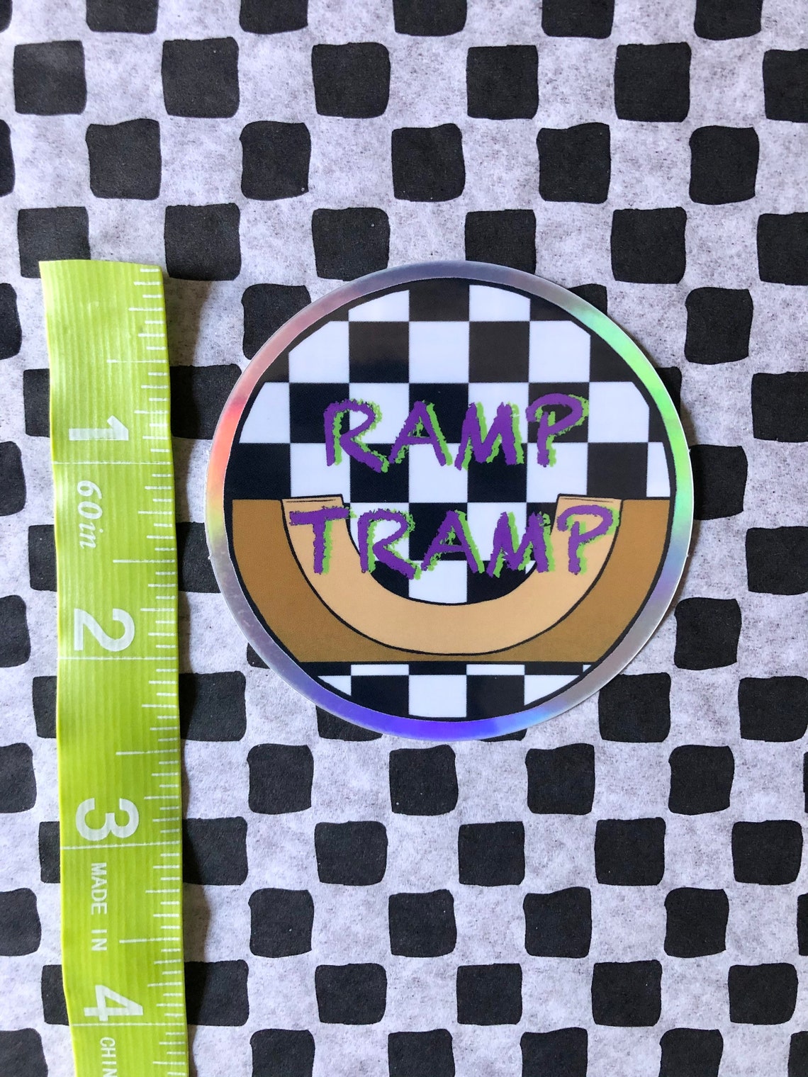 Ramp Tramp Sticker Etsy
