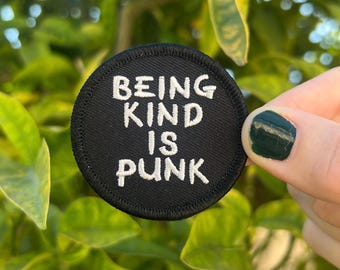 Sein Kind ist Punk Bügelbild