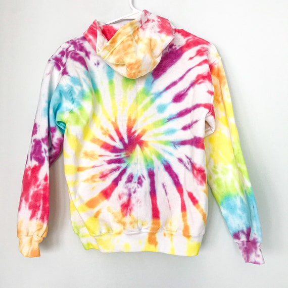 Youth Tie Dye Hoodie Etsy UK