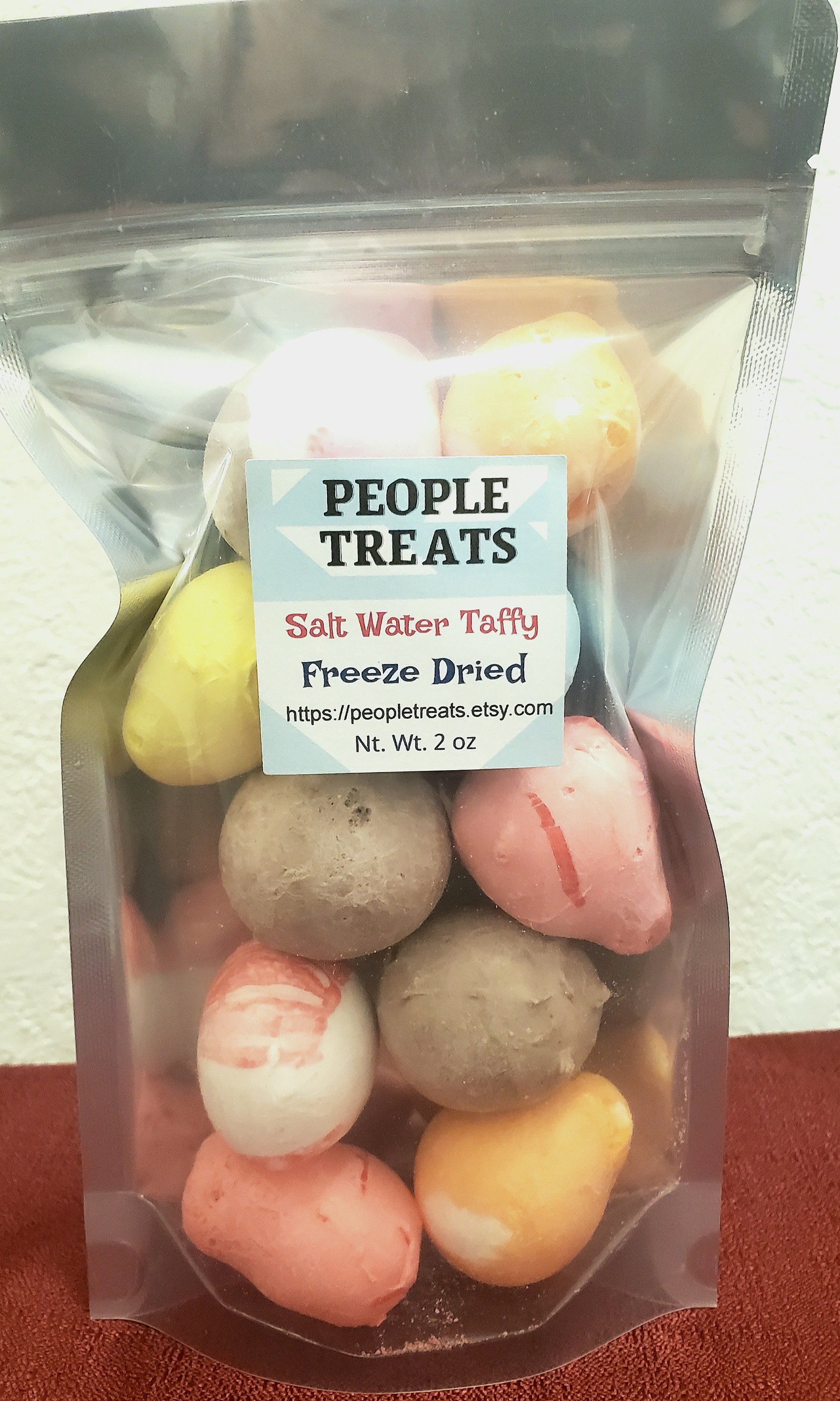 Freeze Dried Salt Water Taffy Etsy