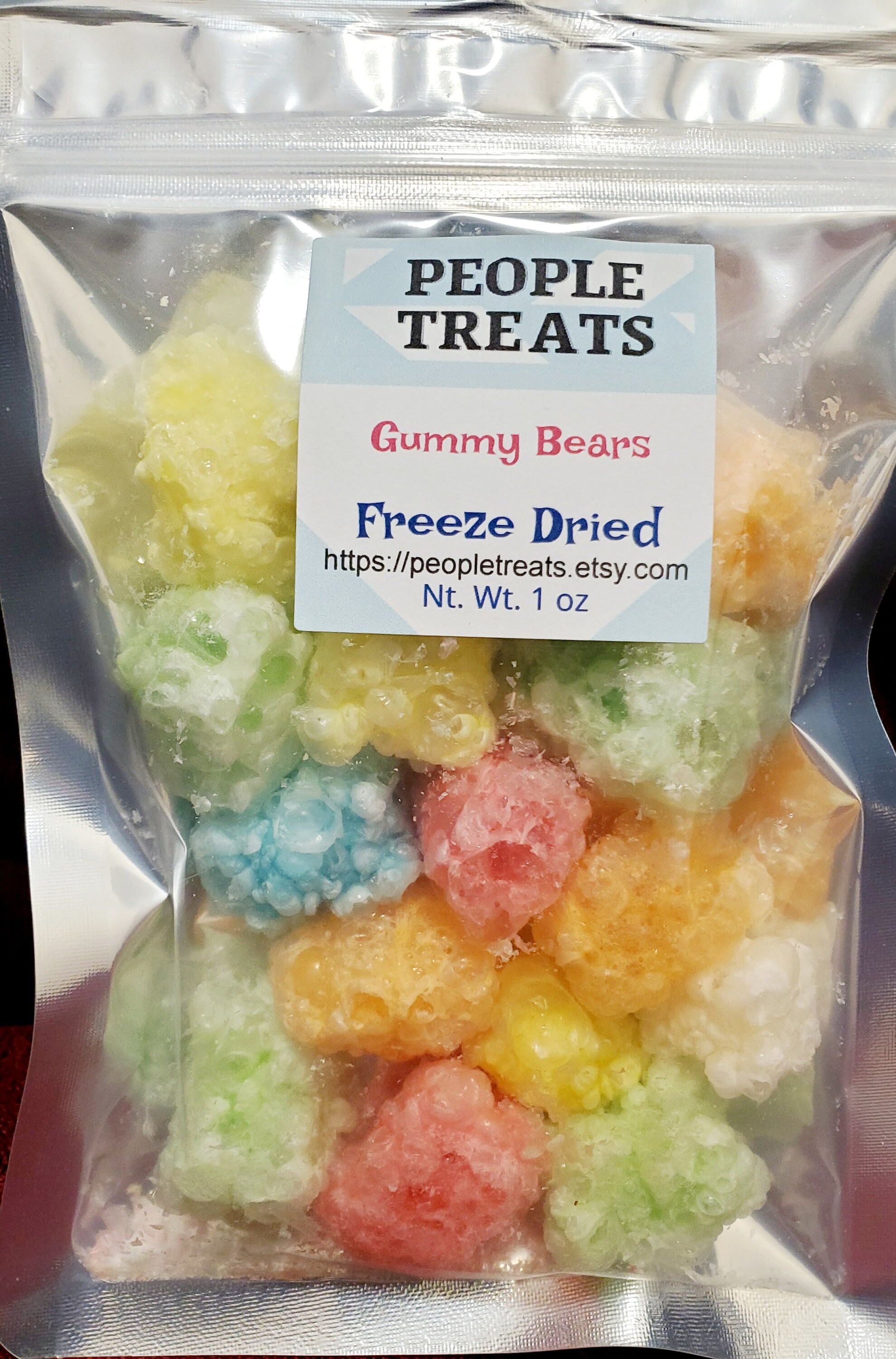 Freeze Dried Bears Gummy Bears Etsy