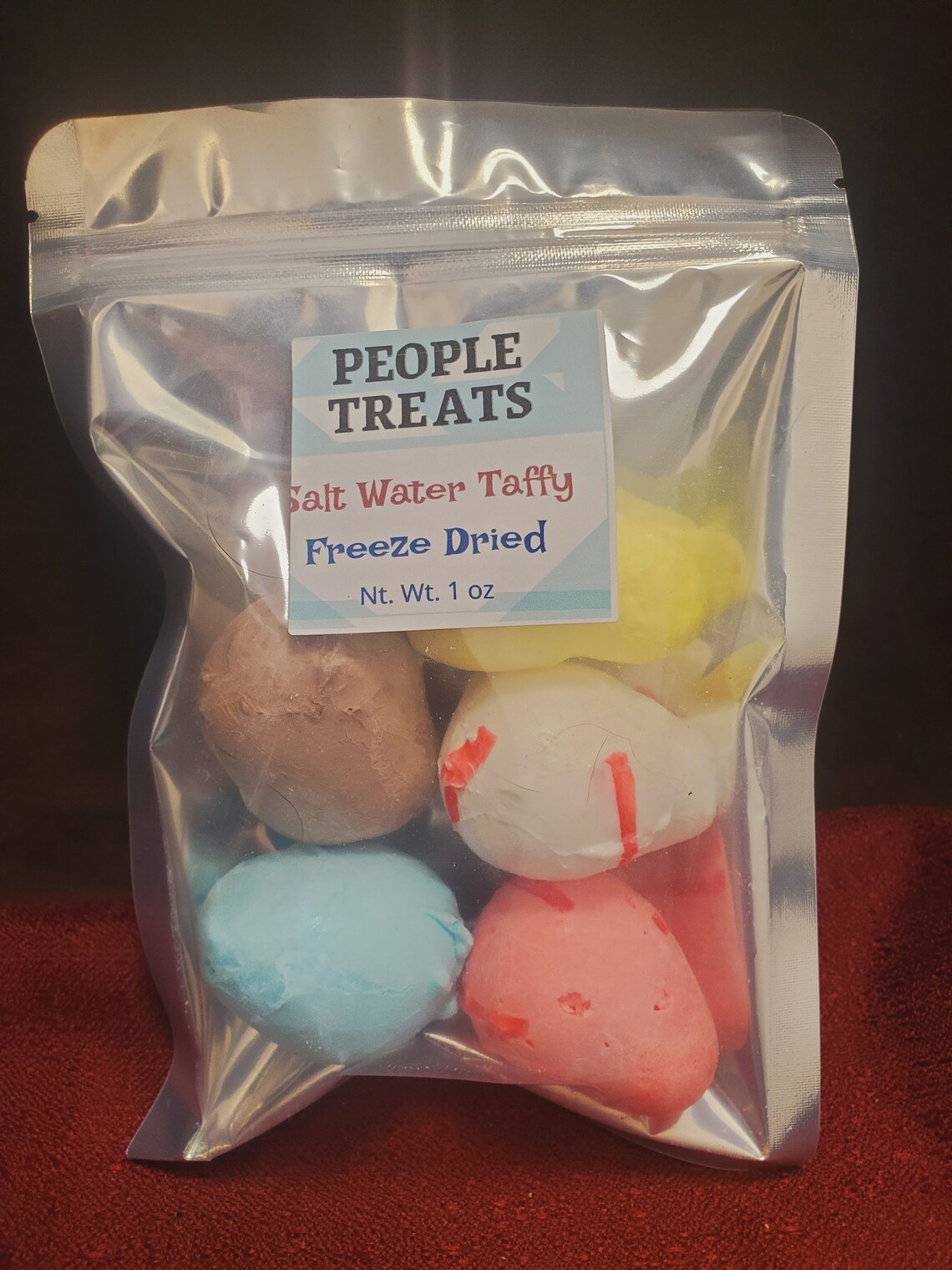 Freeze Dried Salt Water Taffy Etsy
