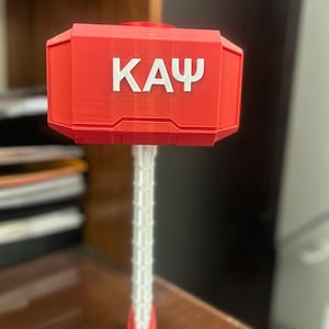 Kappa Alpha Psi Fraternity , Incorporated ΚΑΥ ΦΝΠ  Inspired Thor 3D Hammer