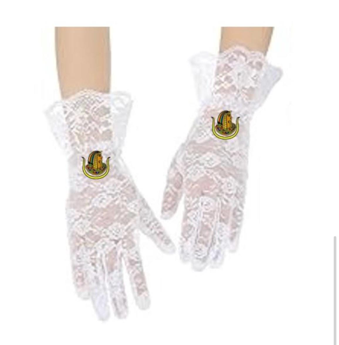 Angelic Pretty Lacy Princess Lace Gloves St. Lily Short Lace