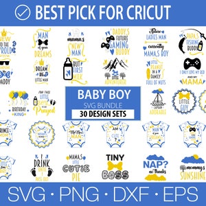 Babyjongen SVG-bundel, babysvg, pasgeboren svg, jongen moeder svg, svg ontwerpen, svg citaten, peuter svg, welkom baby svg, hallo wereld svg, jongen png