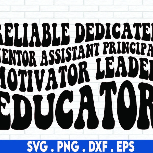 Assistant Principal SVG, School Staff SVG, Back To School SVG, Teacher Svg, Png, Dxf, Svg Files For Cricut, Sublimation Designs Downloads