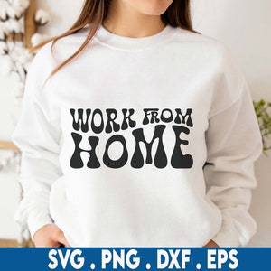 Travail à domicile svg, Petite entreprise svg, Drôle svg, Positive svg, Chemise d’entreprise svg, Entrepreneur svg, Magasin local svg, Wavy Stacked svg