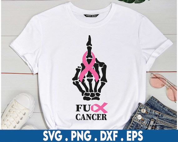 Fuck Cancer Middle Finger Shirt Fuck Cancer Middle Finger Shirt