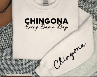 Chingona Every Damn Day svg | Latina svg | Chingona svg | PNG File | Mexicana svg | Spanish svg | Latina Power svg | Latina Strong women