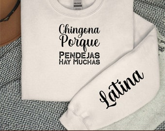 Chingona Porque Pendejas Hay Muchas Svg | Latina svg | Chingona Svg | PNG-fil | Latina Png | Mexikanskt spanskt talesätt svg | Latina skjorta svg
