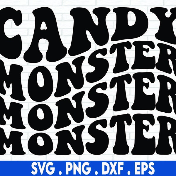 Kids Halloween SVG, Candy Monster SVG, Boy Halloween Shirt, Funny, Girl, Sarcastic, Png, Svg File For Cricut, Sublimation Designs Downloads