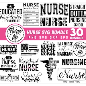 Nurse Svg Bundle, Nurse Quotes, Nurse Saying, Nurse Clipart, Nurse Life, Doctor Svg, Statescope Svg, Heart, Nurse Mom Svg, Nursing Svg