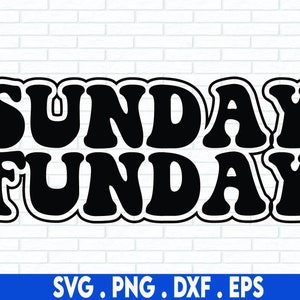 Sonntag Funday svg, Tag trinken svg, Wochenende svg, Schlafen svg, faule Tage svg, Spieltag, svg Cricut geschnittene Datei, PNG-Dateien, Silhouette