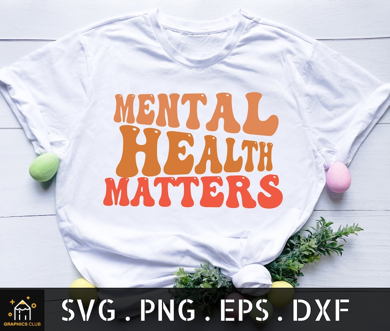 Mental Health Matters SVG PNG PDF Mental Health Awareness - Etsy