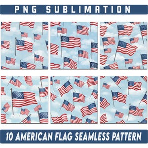 4th of July Seamless Pattern, Fourth of July Seamless, Patriotic Digital Paper 4th of July seamless pattern Independence Day Patterns