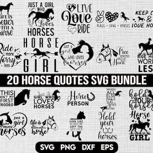 Horse SVG Bundle, Horse Svg, Horse Quotes Svg, Horses Svg, Horse Head Svg, Running Horses Svg, Horse Lover Svg, Png,Cricut, Silhouette