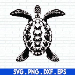 Sea Turtle Silhouette SVG, Svg Files For Cricut, Sublimation Designs Downloads, Ocean Turtle PNG, Beach Svg, Swimming Turtle, Turtle SVG